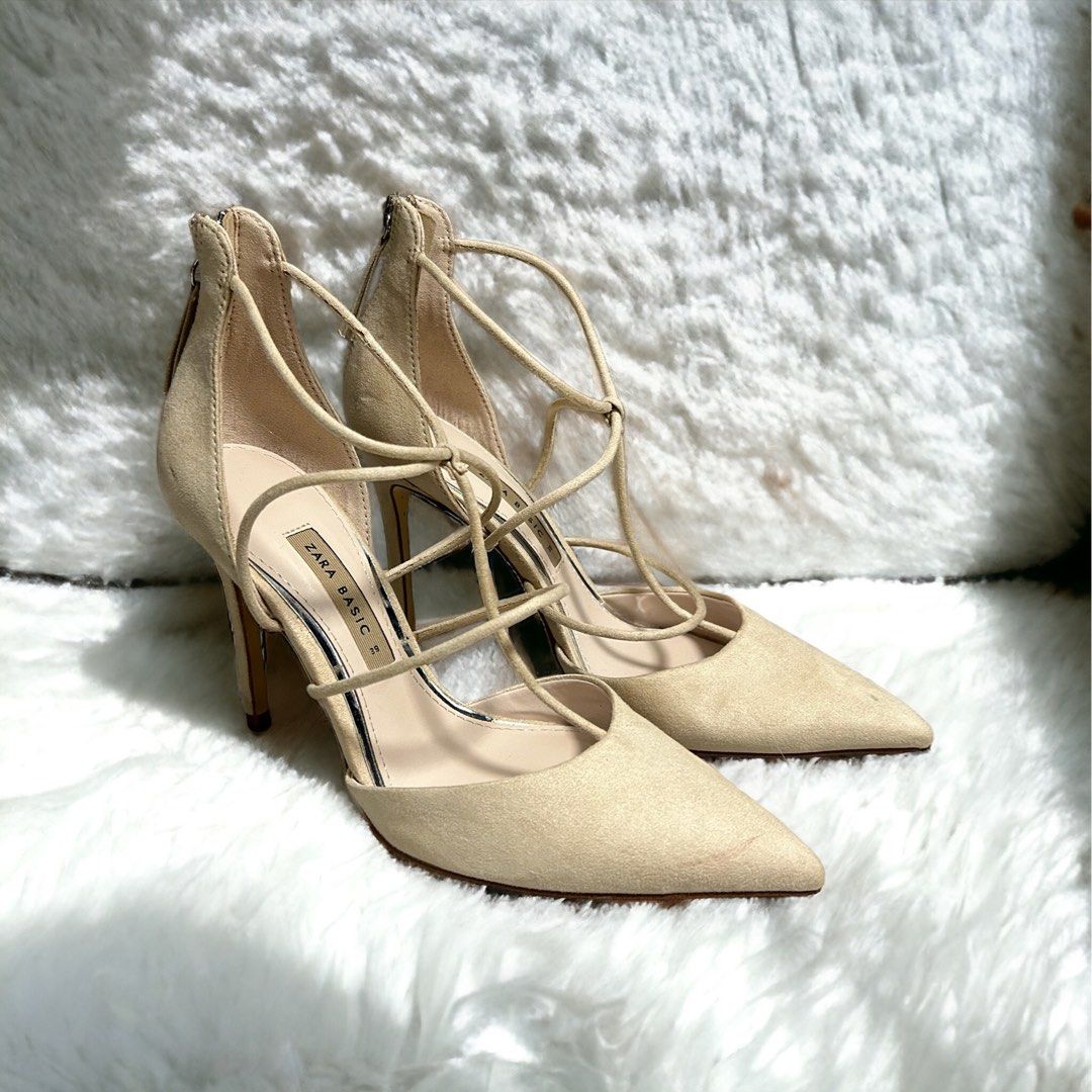 Stilettos beige zara new arrivals