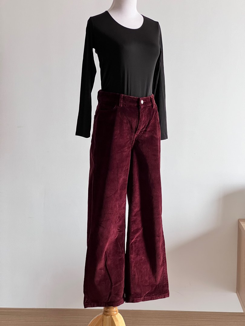 Zara corduroy pants deals