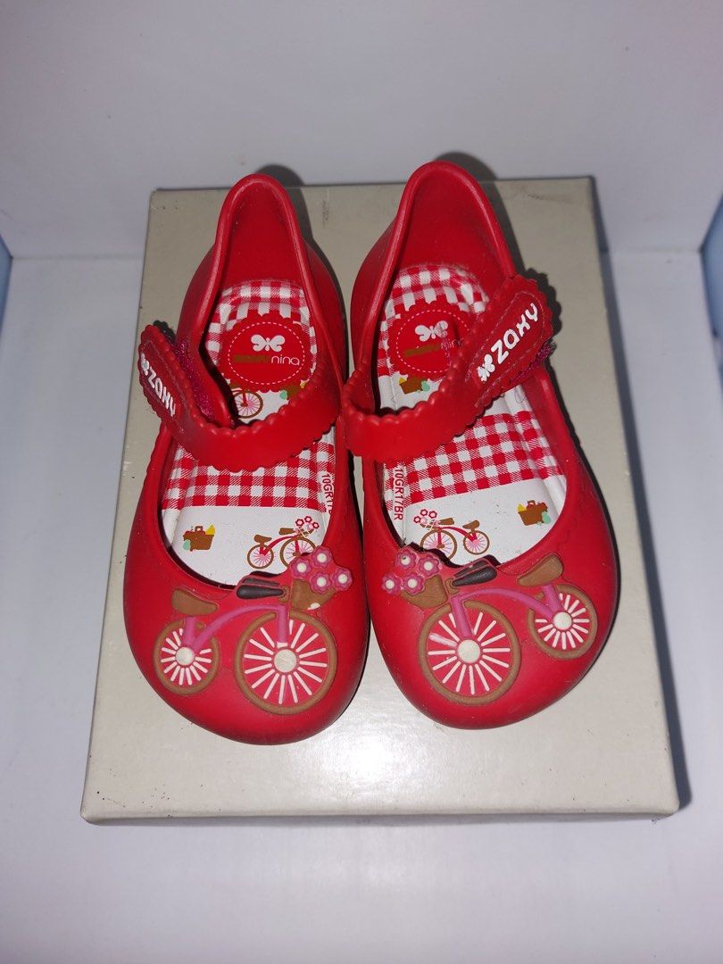 Zaxy Red Tour Shoes for Girls