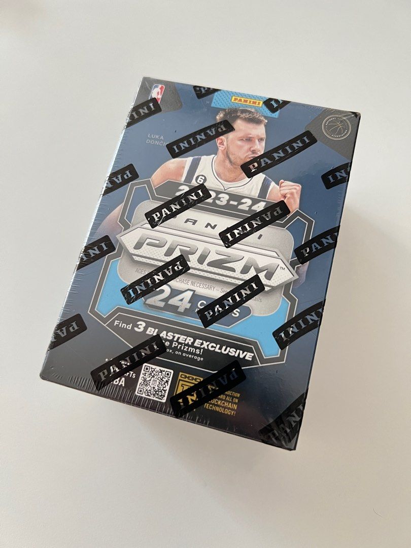 2023-24 Panini Prizm NBA Basketball 4-Pack Blaster box, 興趣及遊戲