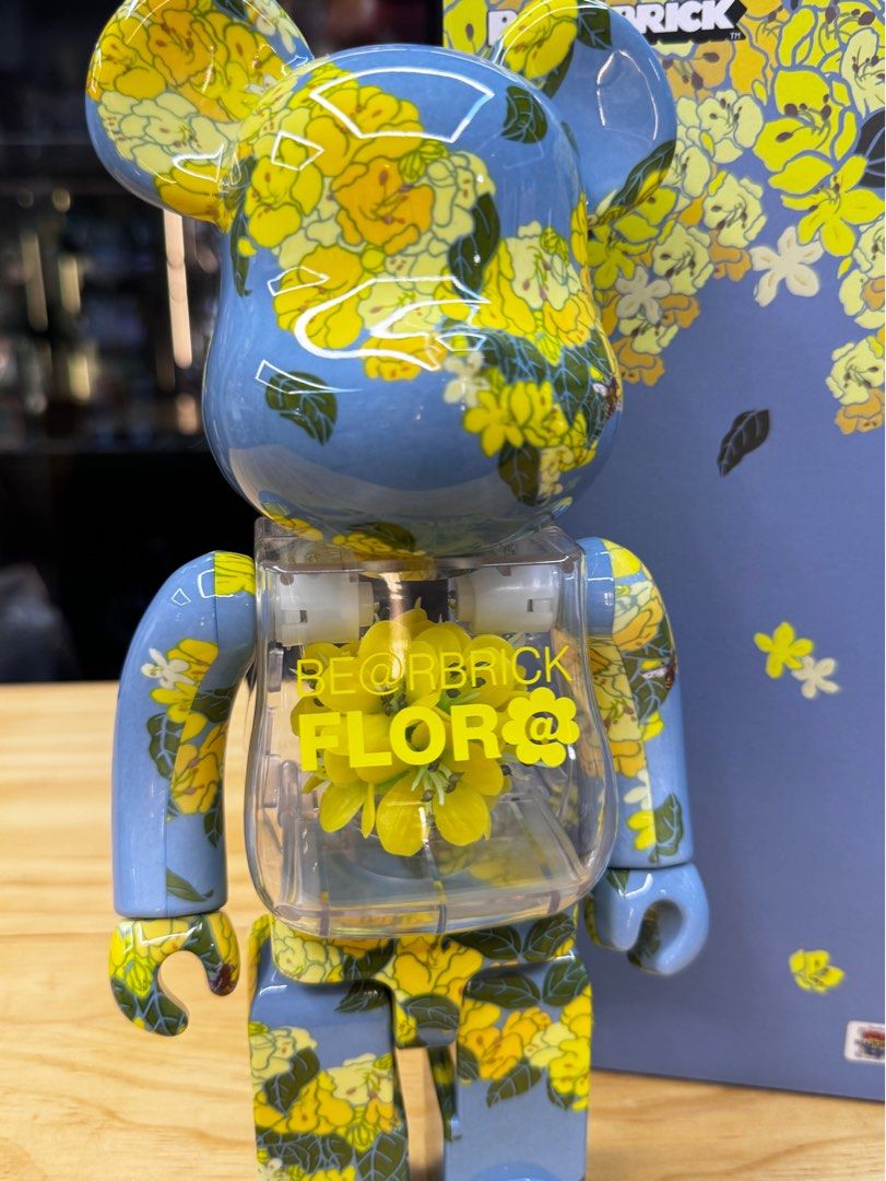 BE@RBRICK FLOR@ GOLD 1000％（Bearbrick 1000% My First Baby