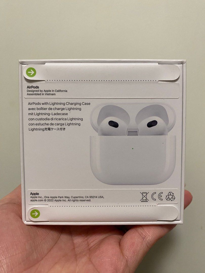 全新未開封日版Apple AirPods 3 , 音響器材, 耳機- Carousell