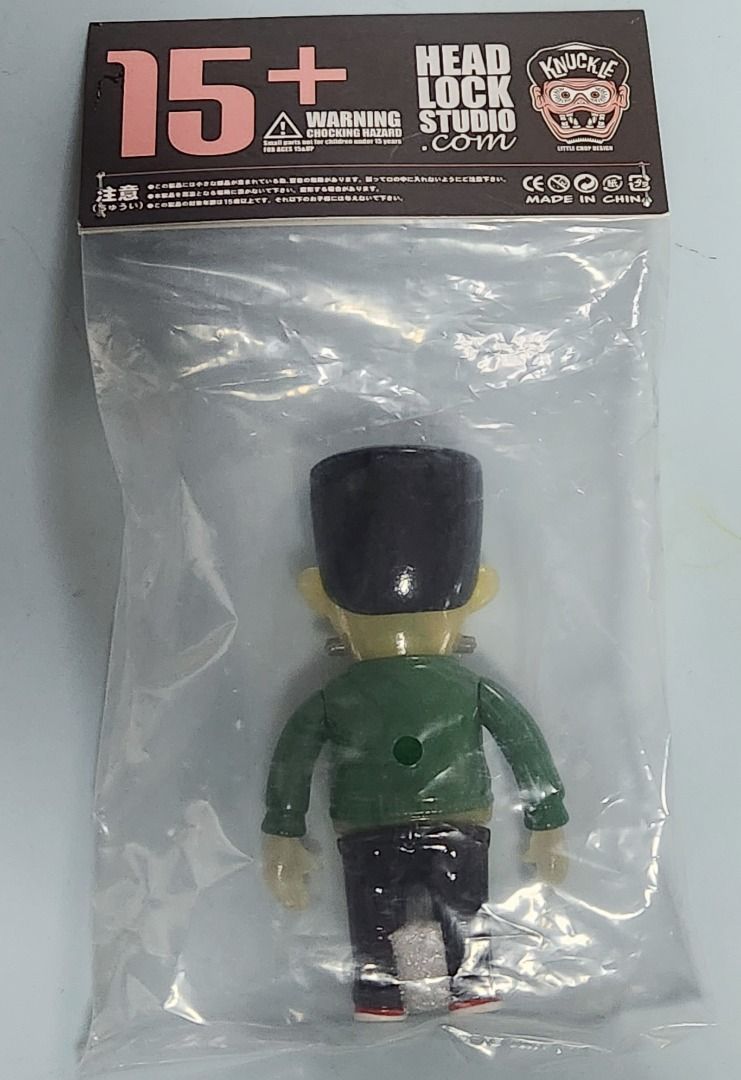 (接受電子支付/現時點店舖交收) 全新未開 HeadlockStudio Headlock Studio Mini Lil' Franky 夜光  GID Ver Sofvi Vinyl
