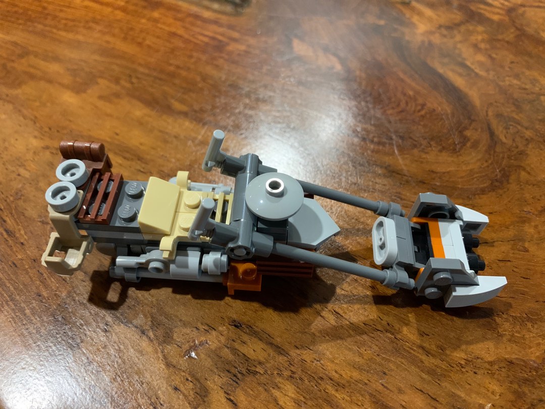 Lego mandalorian speeder online bike