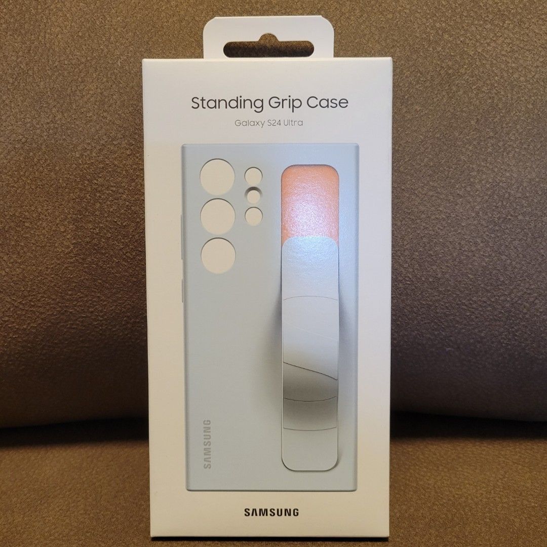 Samsung Galaxy S24 Ultra Standing Grip Case Light Blue EF