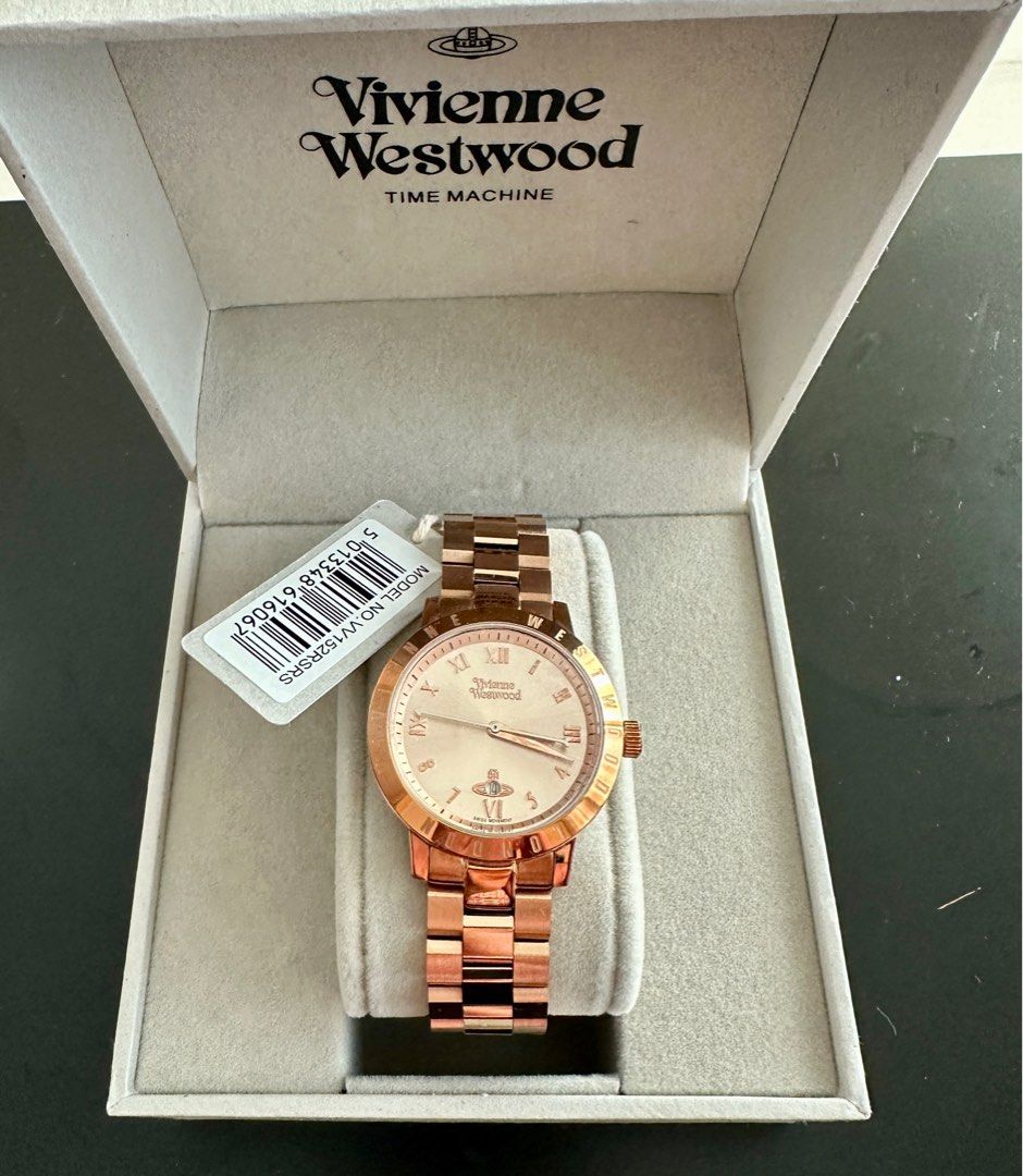 Vivienne westwood bloomsbury watch rose gold outlet