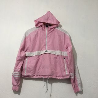 Adidas Half Zip Jacket with Hood [Medium]