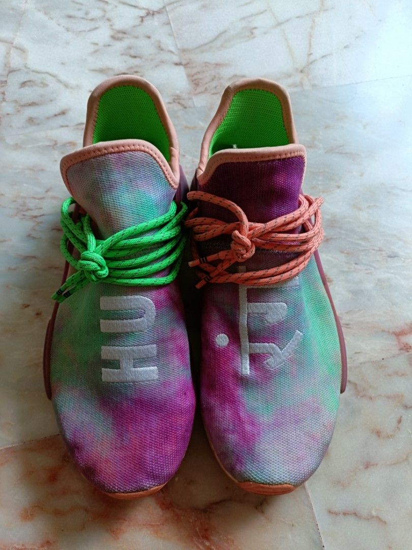 Human race tie dye top