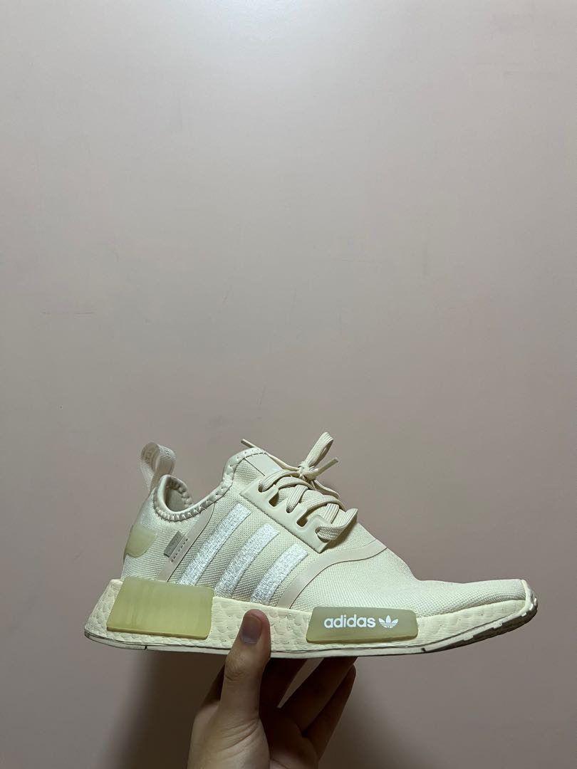 Adidas NMD R1 Cream Nude, Men's Fashion, Footwear, Sneakers on Carousell