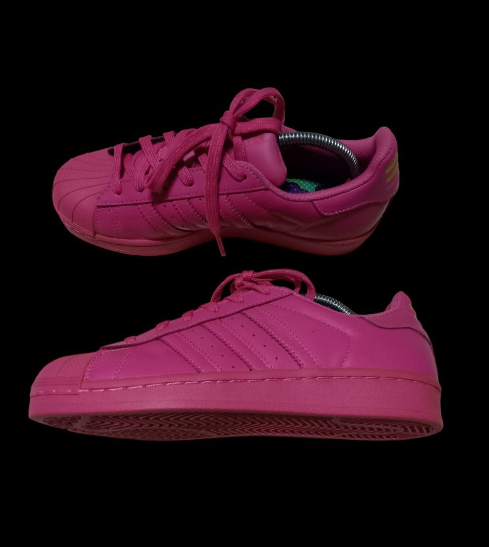 Adidas x pharrell sales williams superstar supercolor pink