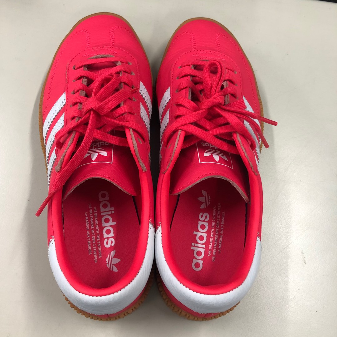 adidas sambarose shock red