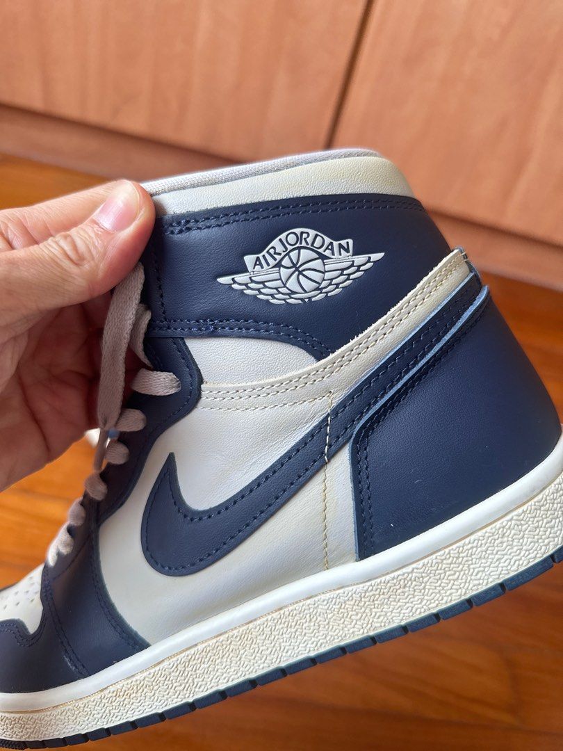 Air Jordan 1 High 85 Georgetown Aged Custom US 9.5 EU 43