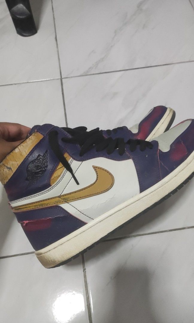 Jordan 1 lakers bulls discount