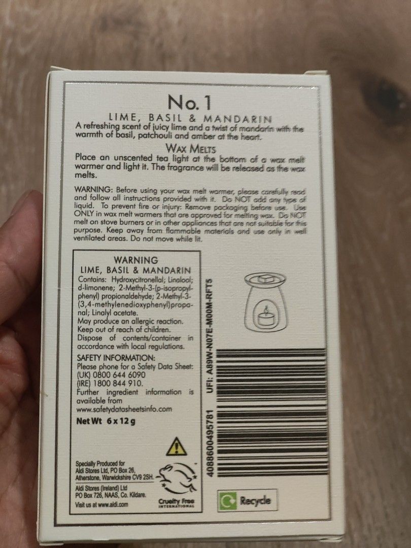 Aldi Hotel Collection Scented Wax Melts, Furniture & Home Living, Home