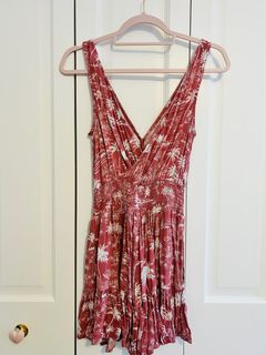 American eagle 背心碎花連身褲63017328797185110