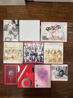 Apink Pink Blossom Pink Luv Secret Garden Percent One & Six Pink Up Memory Dear Revolution K-POP KPOP Album