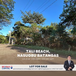 ASE - FOR SALE: 1,126 sqm Lot in Tali Beach Subdivision, Nasugbu, Batangas