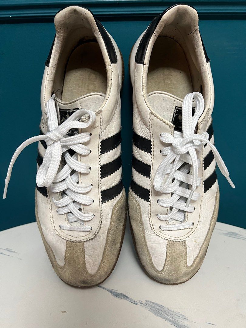 adidas gazelle silver green womens Vintage Adidas Universal Sneakers US 7  dla dushy