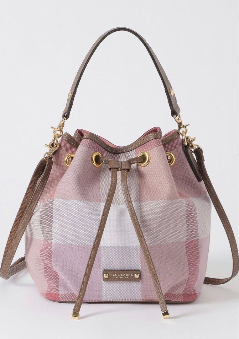 AUTHENTIC BLUE LABEL CRESTBRIDGE BUCKET BAG