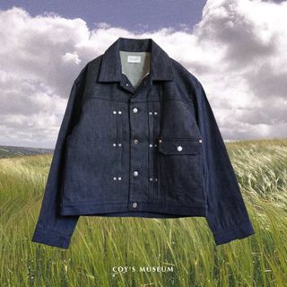 Cdg top denim jacket