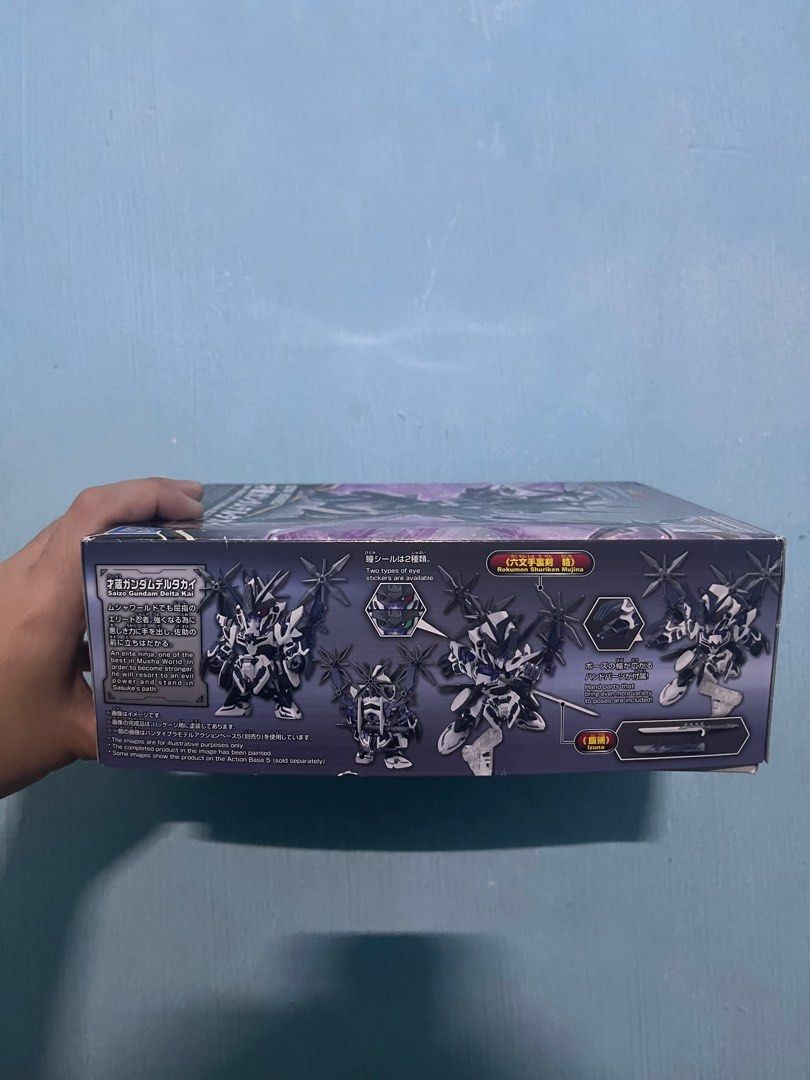 BANDAI Gunpla SDW HEROES Saizo Gundam Delta Kai (Category: Gundam & Model Kits) located in Manila. Submitted by _getthrift (Listing ID 1284566792, Image 3). Description: -Bandai Gunpla SDW Heroes Saizo Gundam Delta Kai -Unbuilt RFS: decluttering.