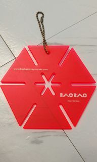 Baobao Issey Miyake Hexagon Keychain