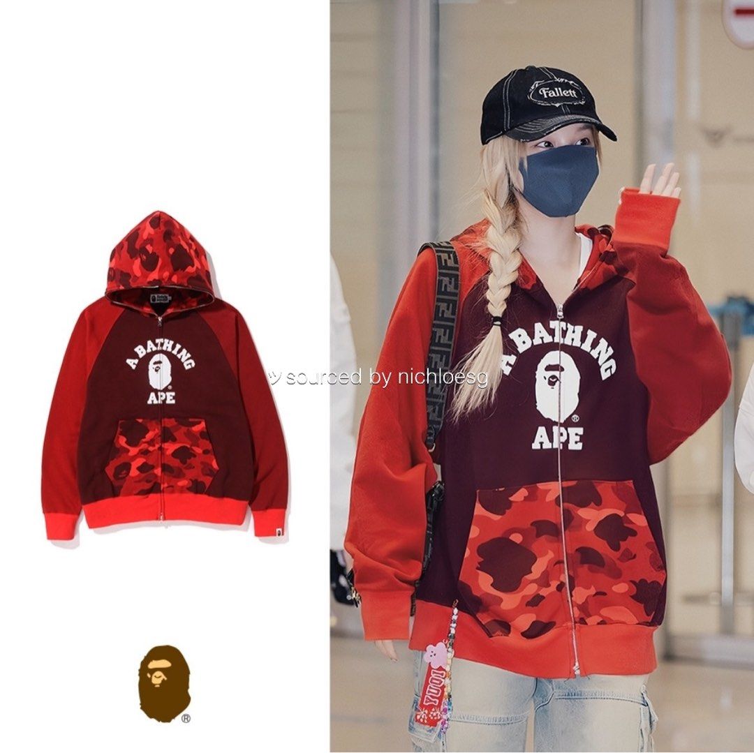 How do bape hoodies fit shop