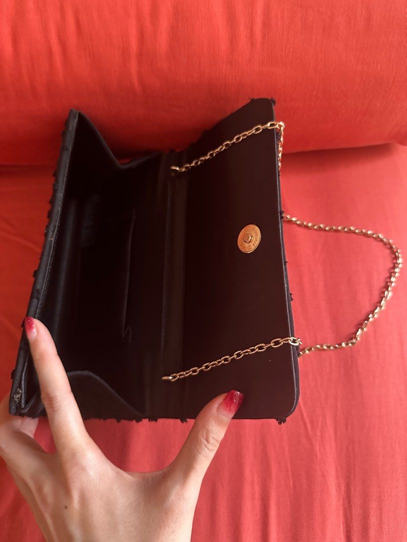 Next black clutch bag store