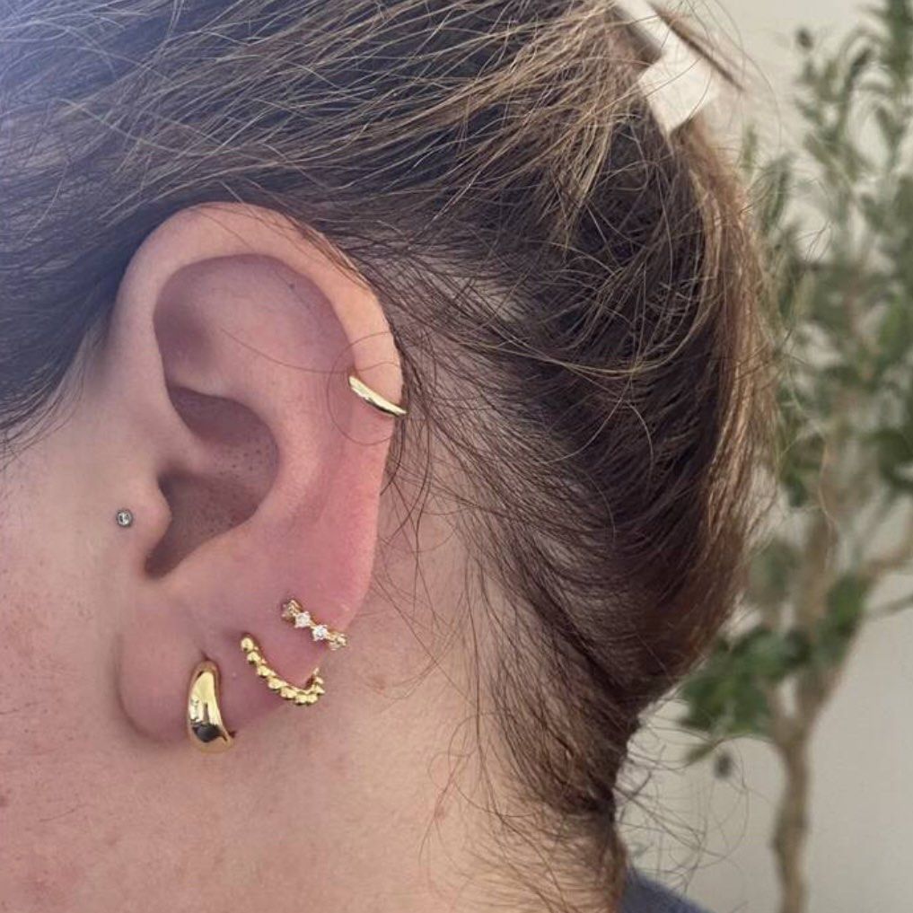 Dainty on sale earrings hoop