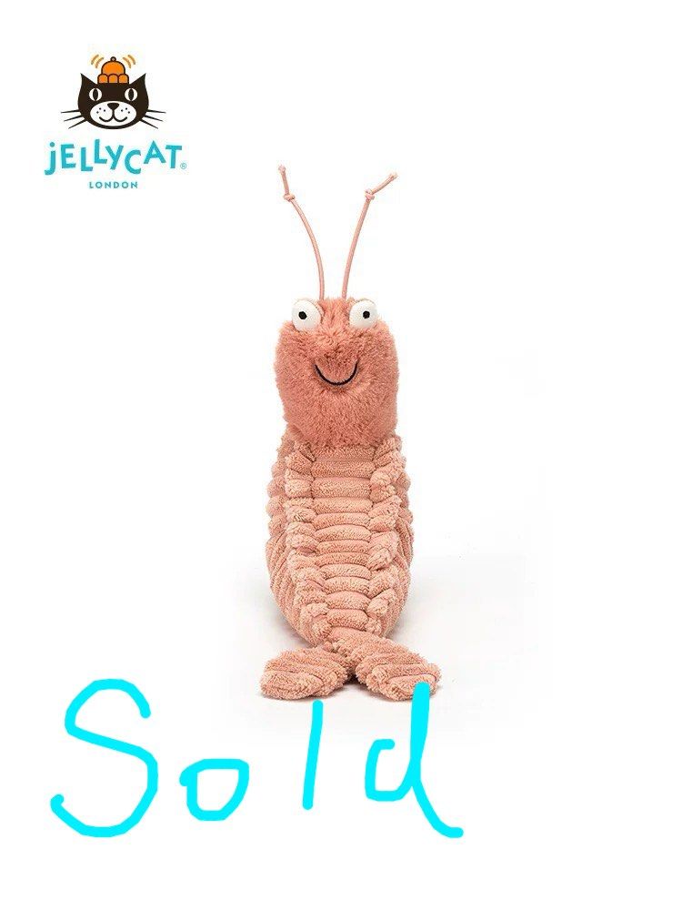 Sheldon top shrimp jellycat