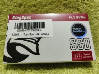 🔥BRANDNEW 256GB NVME M.2 SSD KINGSPEC BRAND 🔥