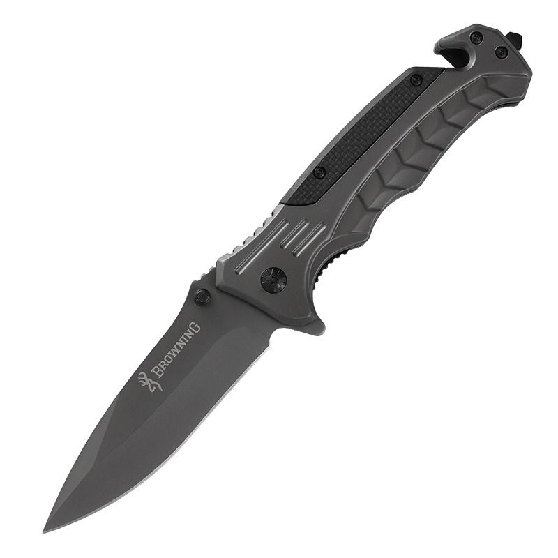 Browning Survival Knife Pocket Folding Hunting Camping Fishing Tactical  Outdoor, Sports Equipment, Hiking & Camping on Carousell