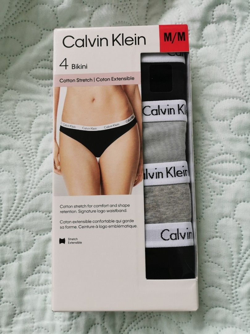 Calvin Klein Women 5-Pack Signature Logo Cotton Thong
