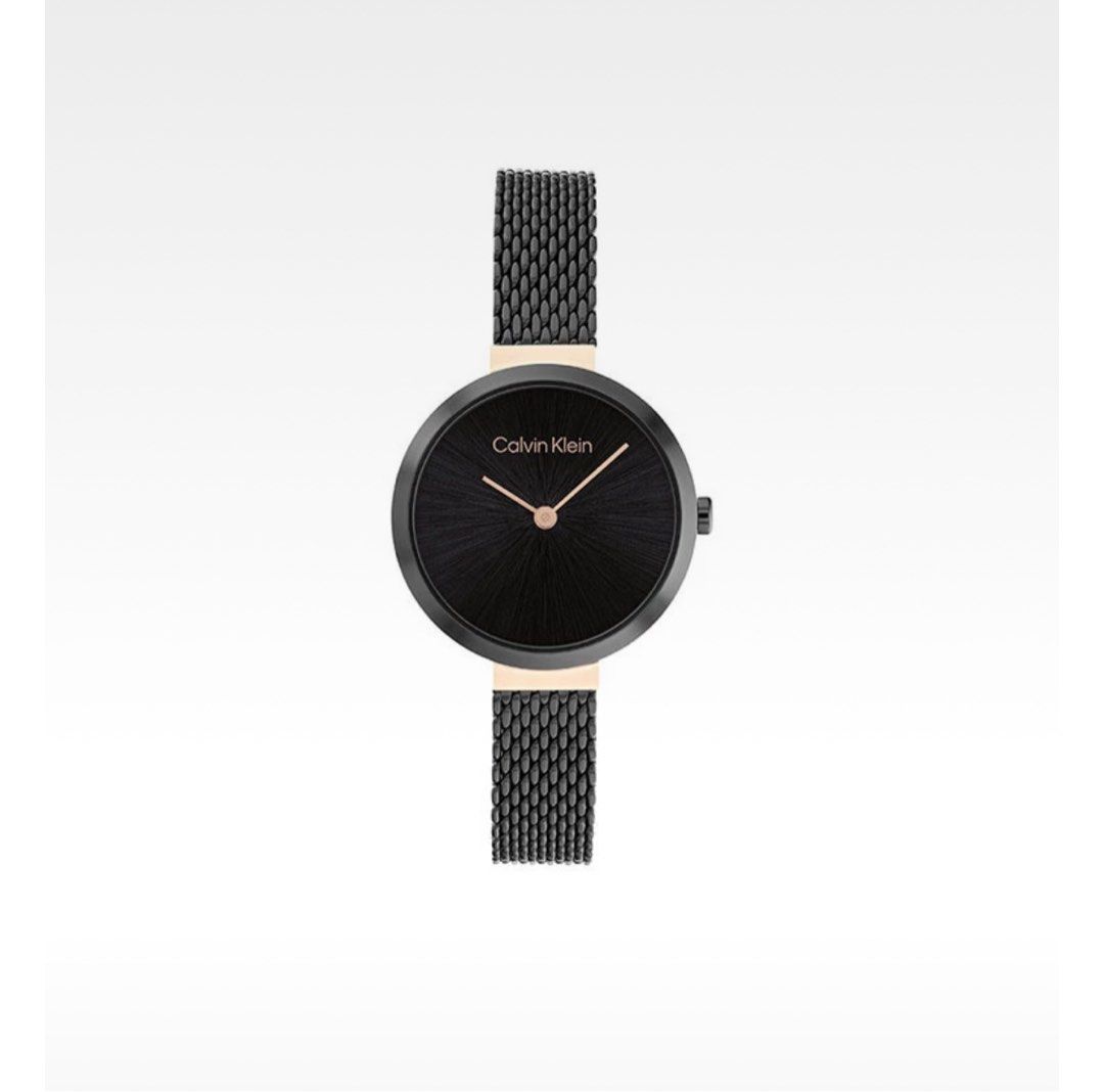 Calvin klein black watches on sale
