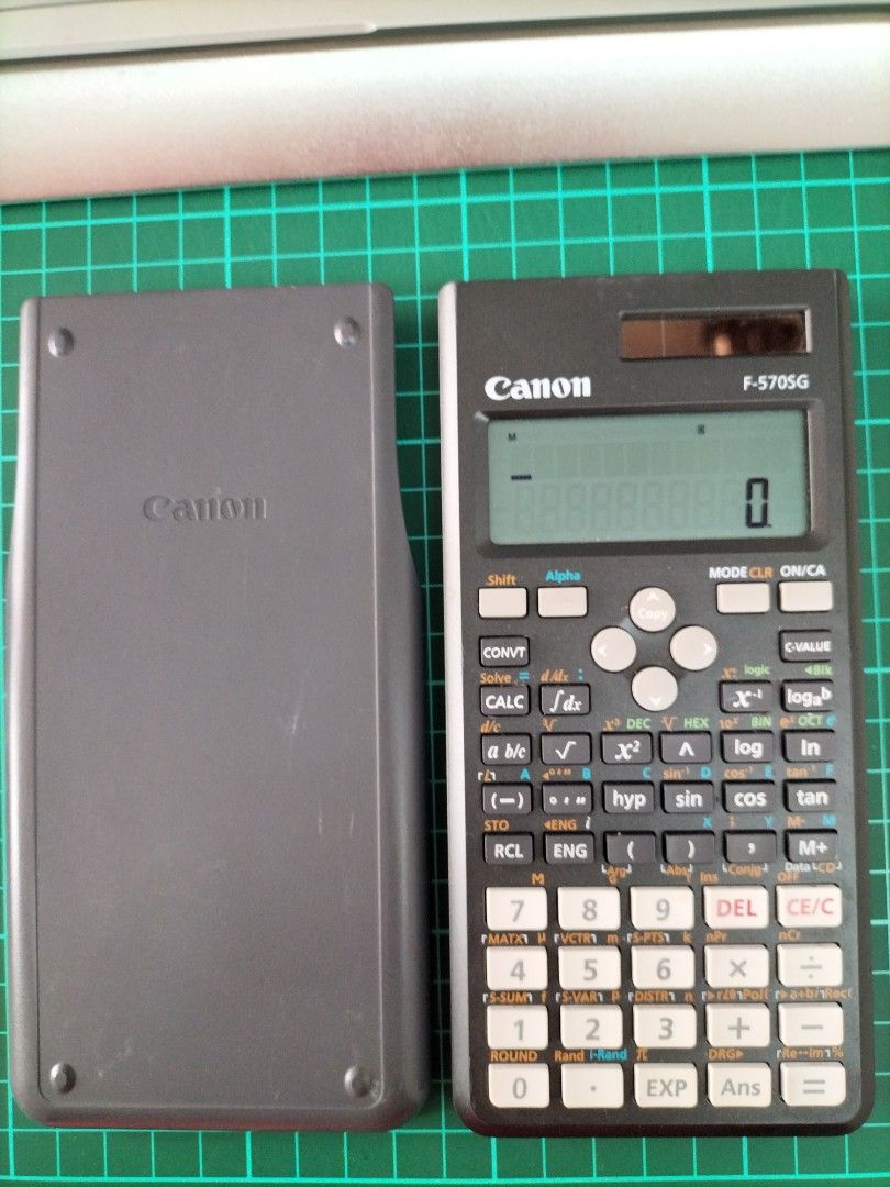 Calculator canon 570 clearance