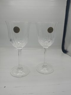 capri crystal wine glass