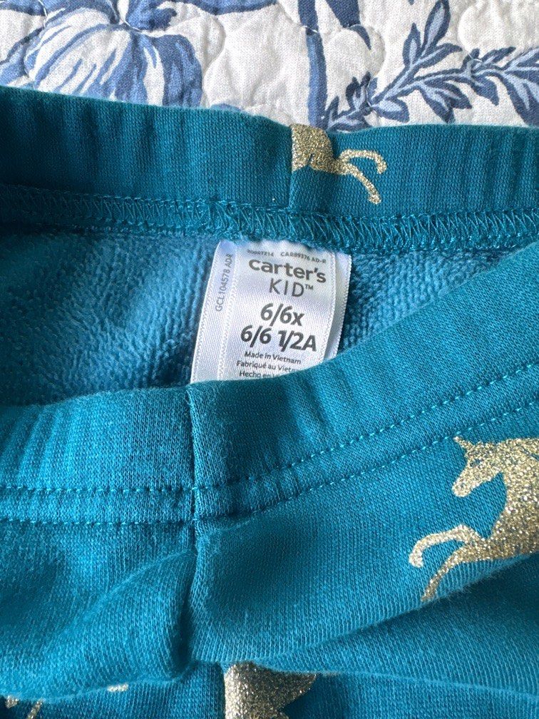 Carter's fleece lined leggings outlet