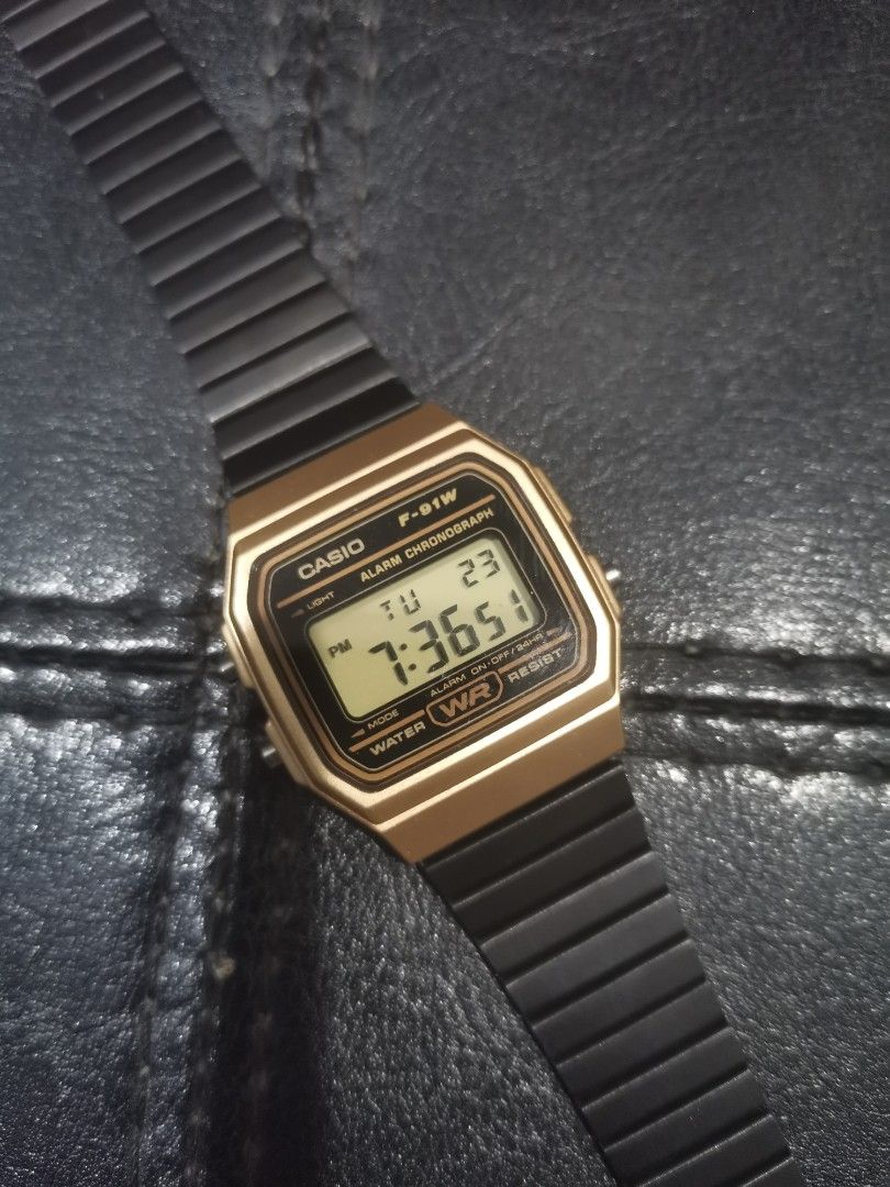 Casio deals f91w bracelet