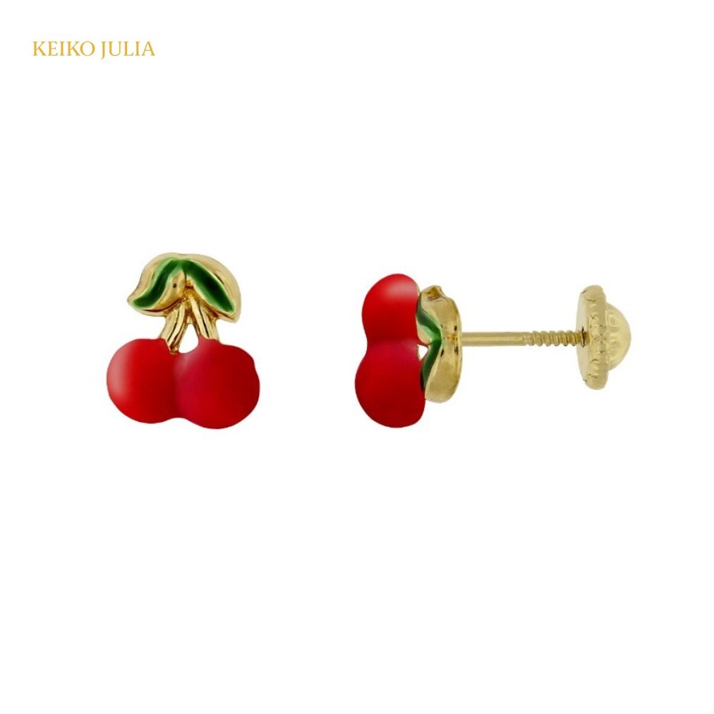 Cherry earring hotsell