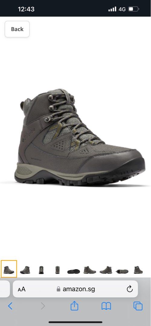 Men's 4g winter top boots