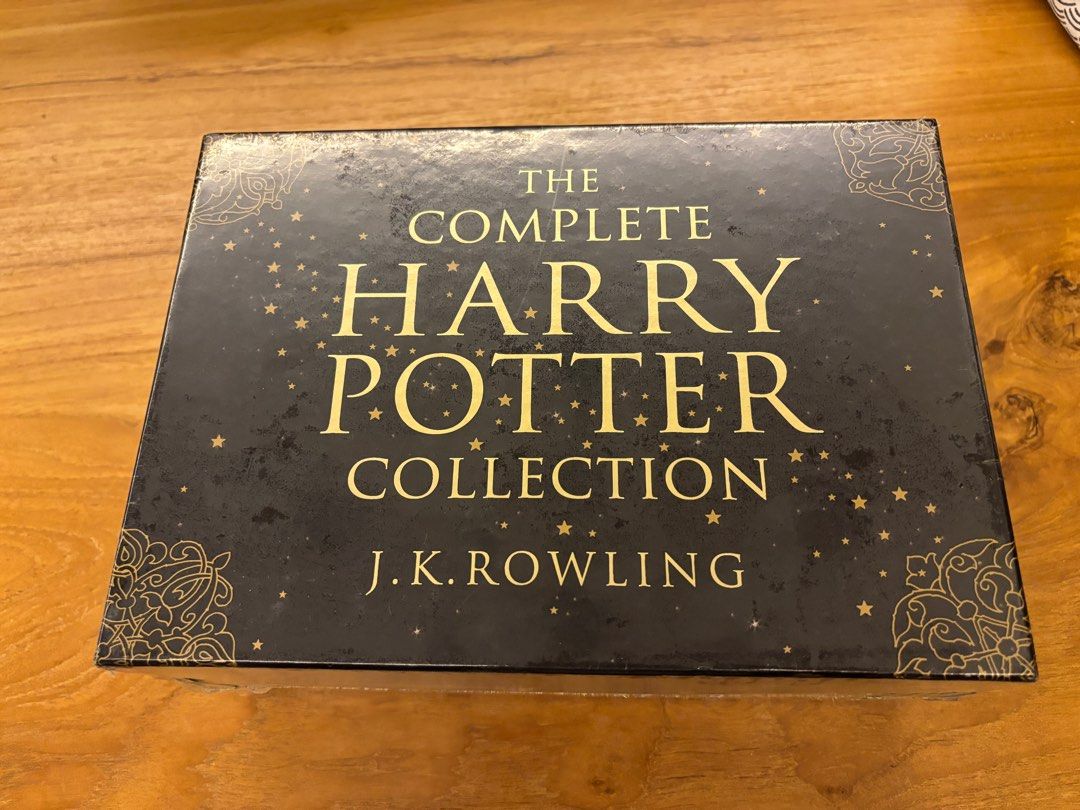 Complete Harry S Blog Post With The Words In The Box Complete Harry Potter Box Set Bloomsbury, Hobbies & Toys, Books