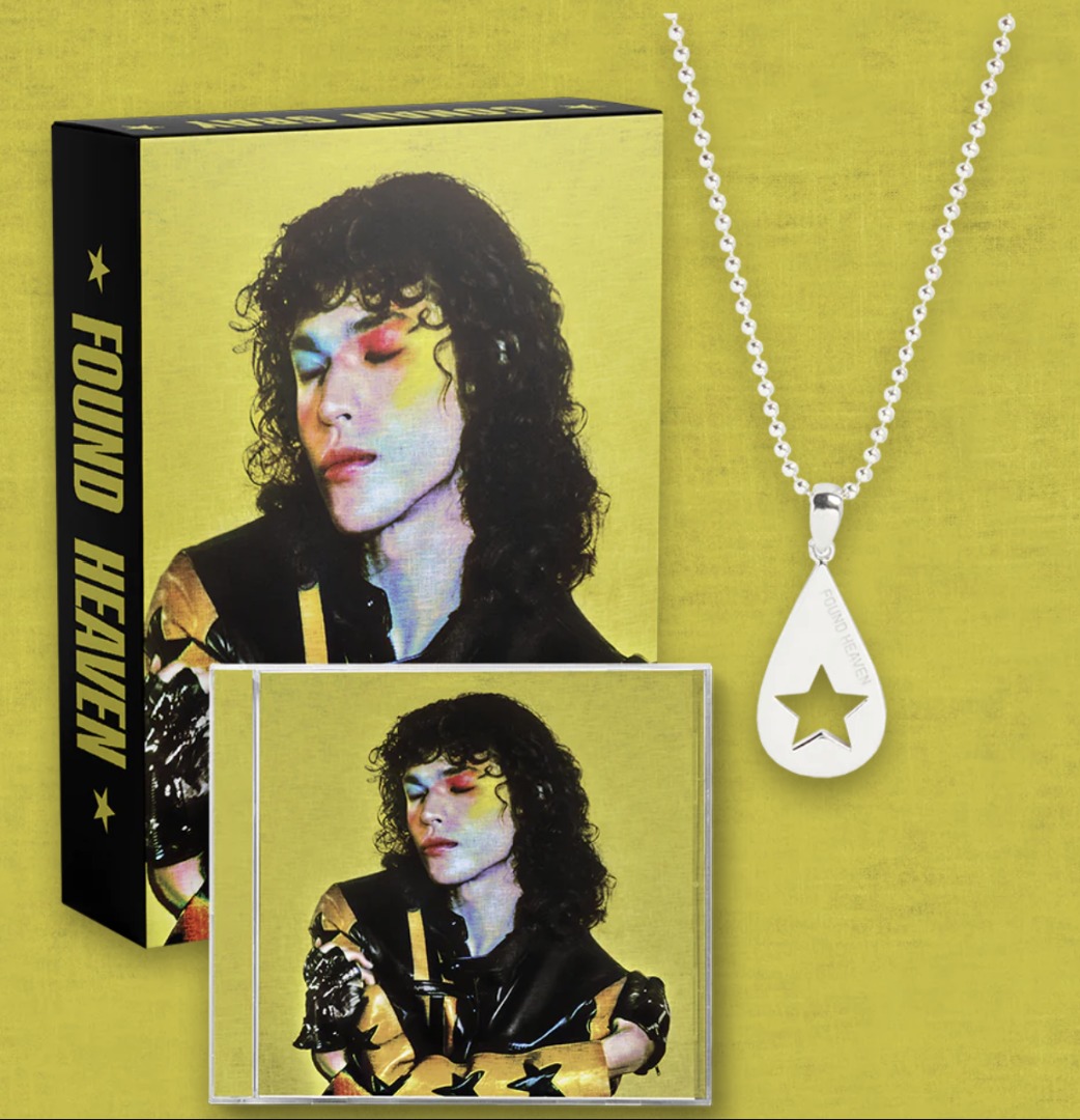 現貨 Conan Gray - FOUND HEAVEN NECKLACE BOX SET CD 唱片 頸鍊 套裝, 興趣及遊戲, 音樂、樂器 ...
