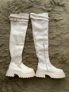 Girls knee high hotsell boots size 13