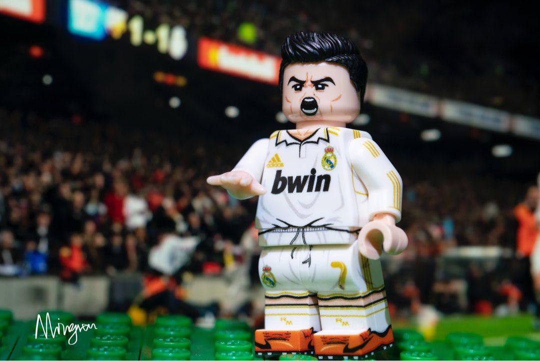 Custom Minifigure CRISTIANO RONALDO Real Madrid C.F.