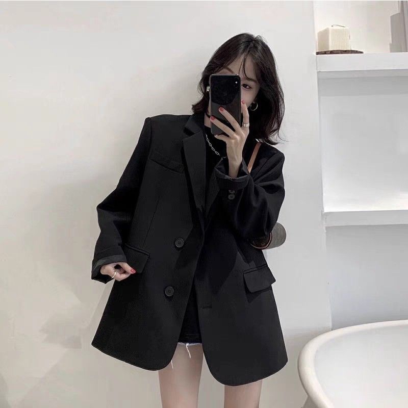 cute black blazer