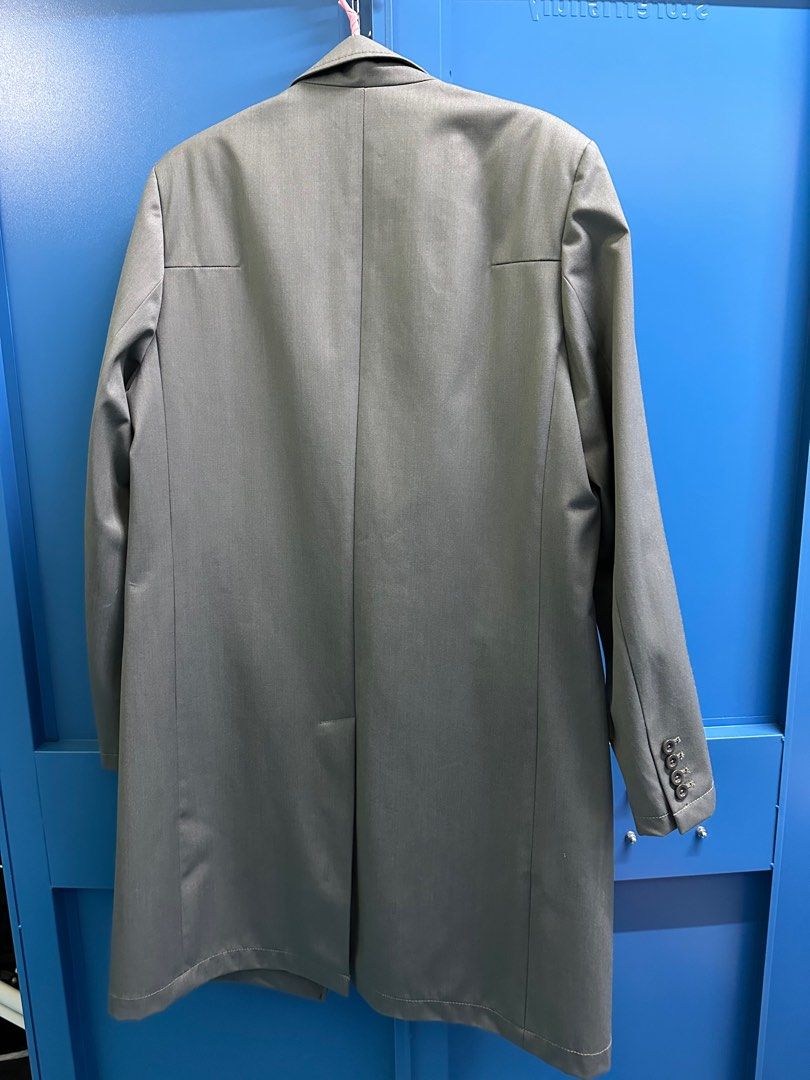 Dkny trench coat mens discount