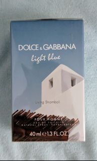 Dolce and Gabbana Light Blue Men