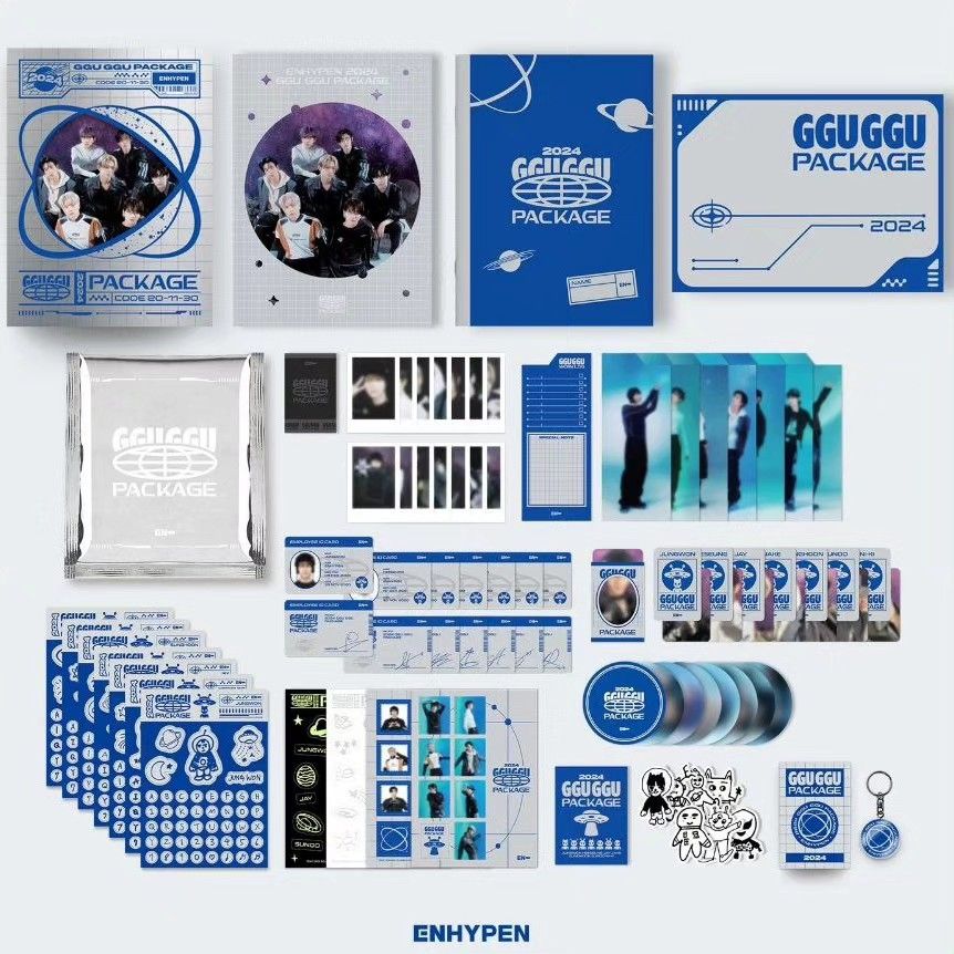 ENHYPEN 2024 GGU GGU PACKAGE, Hobbies & Toys, Collectibles ...