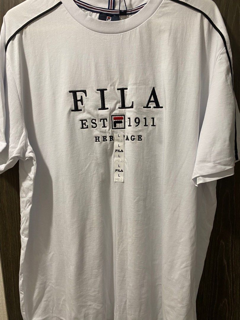 Fila T shirt Men s Fashion Tops Sets Tshirts Polo Shirts on