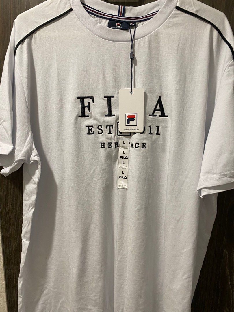 Mens fila tshirt online